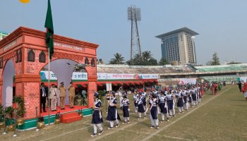 স্বাধীনতা দিবস কুচকাওয়াজে কোয়ান্টাম কসমো স্কুলের সাফল্য