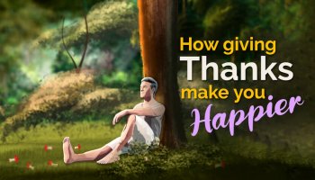 How giving thanks can make you a happier person