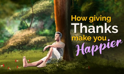 How giving thanks can make you a happier person