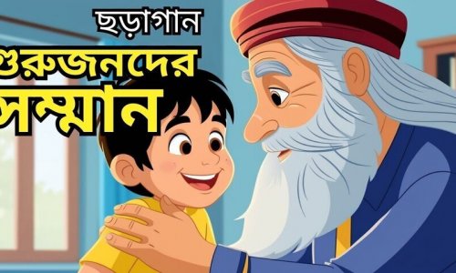 শিশুতোষ ছড়াগান : আমরা গুরুজনদের সম্মান করি