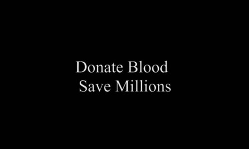Donate Blood; Save Millions