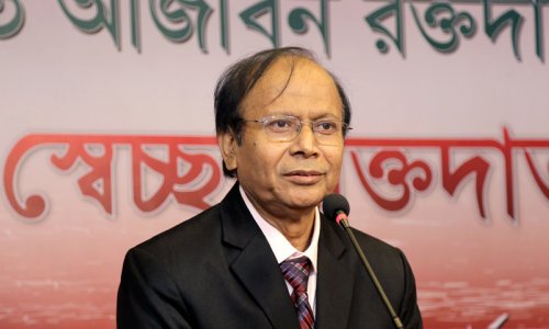 বাংলাদেশ প্রেস ইনস্টিটিউটের মহাপরিচালক শাহ আলমগীর—স্বেচ্ছা রক্তদানের মতো সুস্থধারার কাজ সমাজে ছড়িয়ে দিতে হবে