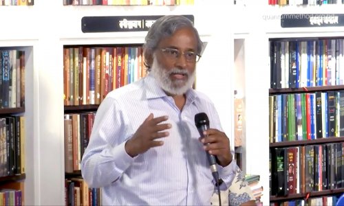 Scientist & Founder of Department of Biomedical Physics of University of Dhaka Professor Dr. Khondoker Siddik-e Rabbani Is at Group Seesion Between Writers & Readers
