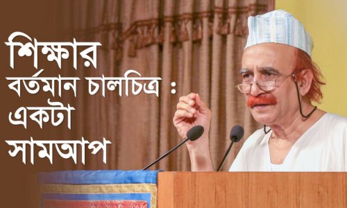 শিক্ষার বর্তমান চালচিত্র : একটা সামআপ