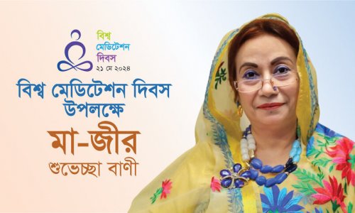 বিশ্ব মেডিটেশন দিবসে মা'জীর শুভেচ্ছা বাণী ২০২৪