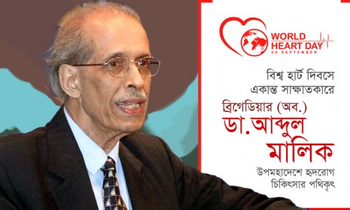 A Personal Interview on World Heart Day With Brigadier Rtd. Dr. Abdul Malik , the Pioneer of Cardiac Treatment in the Subcontinent