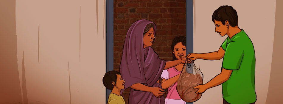কোরবানির সামাজিকায়ন ২০২৫ : ঘরে ঘরে কল্যাণ, থাকুক বহমান_image