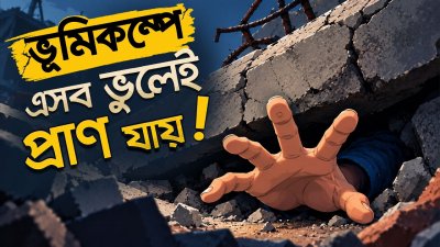 ভূমিকম্পের ঝুঁকিতে বাংলাদেশ: প্রাণ বাঁচাতে জরুরি ৯টি নিয়ম এখনই জেনে নিন!